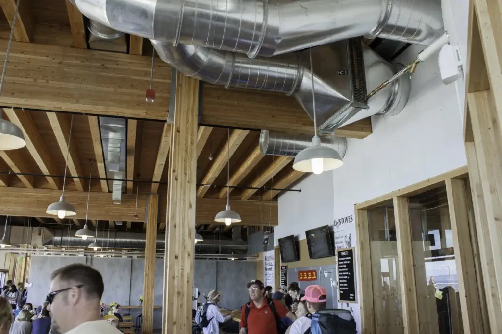 Pike Place Marketfront ceiling view