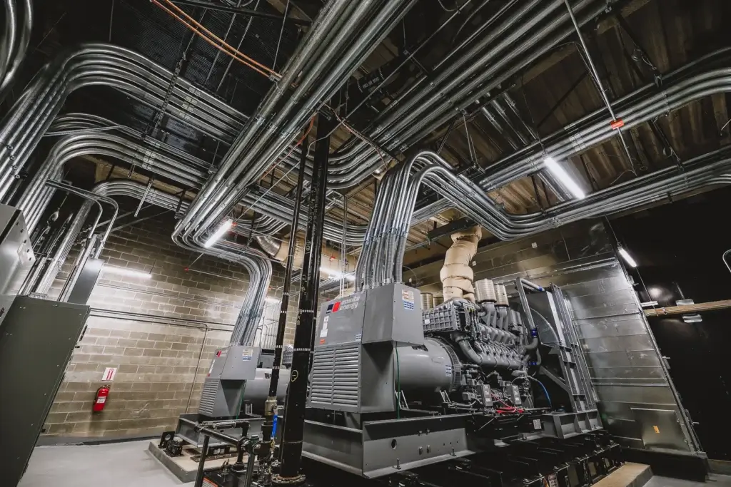 Seattle Convention Center HVAC system and piping