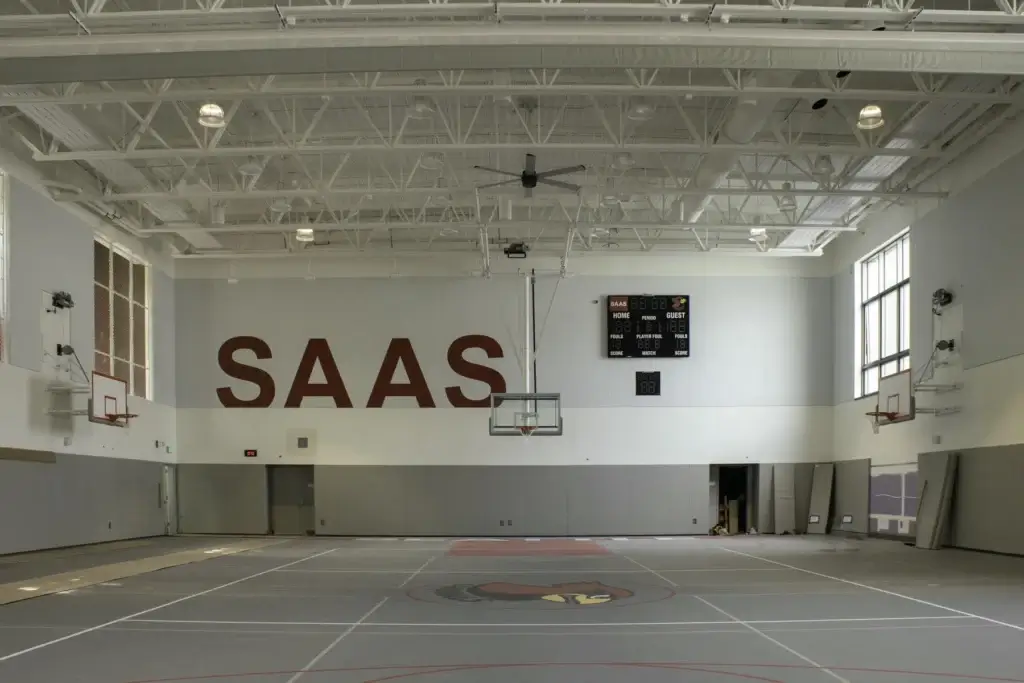 Seattle Academy of Arts and Sciences Cardinal Union Building gymnasium