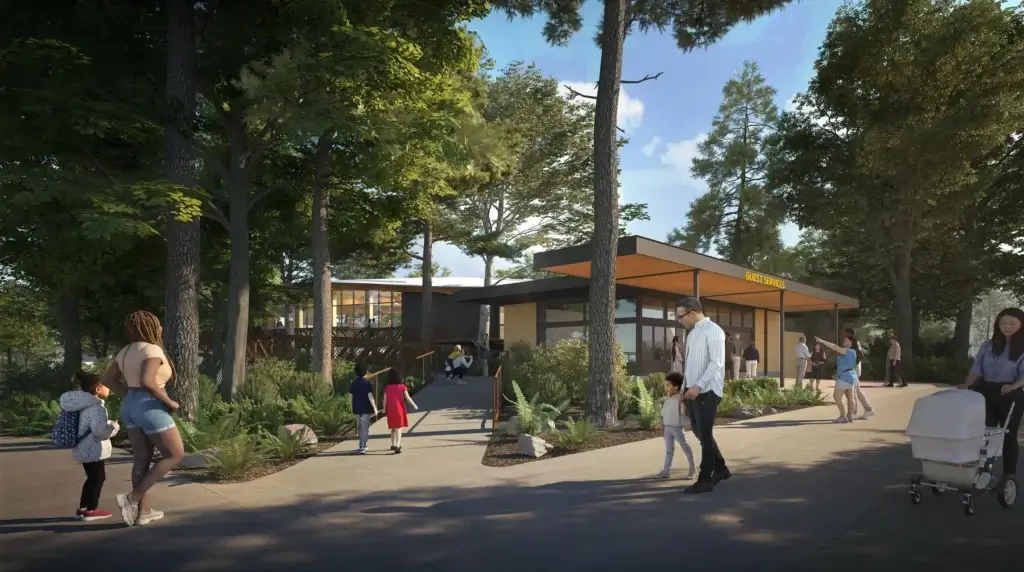 Woodland Park Zoo Forest Trailhead exterior rendering