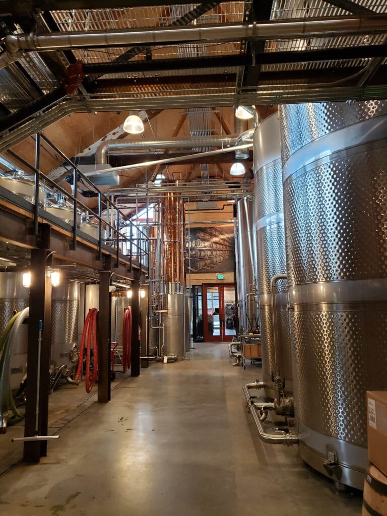Woodinville Distillery interior