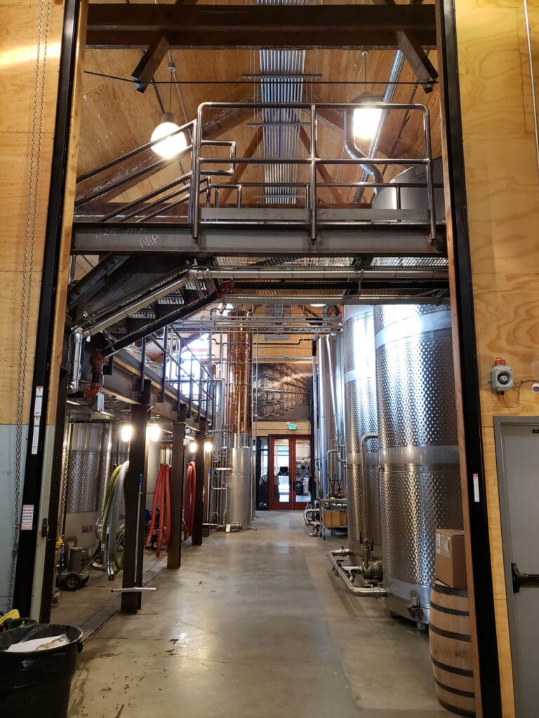 Woodinville Distillery interior